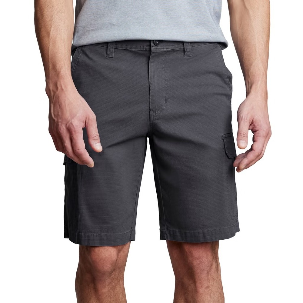 Copper & Oak Men’s Cargo Shorts, Gray, 10" Inseam, Size: 34, New